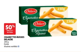 Cigarettes Russes Delacre