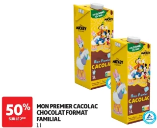 Mon premier Cacolac chocolat format familial