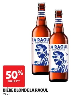 Bière blonde La Raoul 75 cl