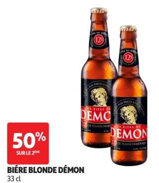 Bière blonde Démon 33 cl