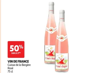 Vin de France Cuisse de la Bergère Rosé 75 cl