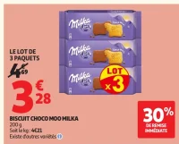 BISCUIT CHOCO MOO MILKA