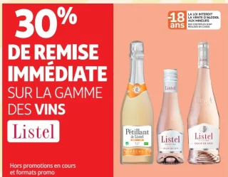 LA GAMME DES VINS Listel