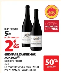Vin Grignan les Adhémar AOP Domaine Aubert