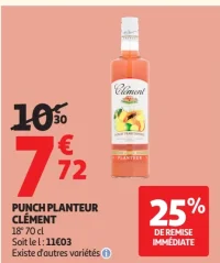 Punch Planteur Clément 18°