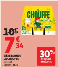 Bière blonde La Chouffe