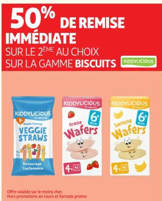 Gamme Biscuits Kiddylicious
