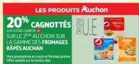 Fromages râpés Auchan