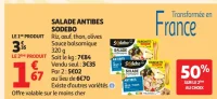 Salade Antibes Sodebo