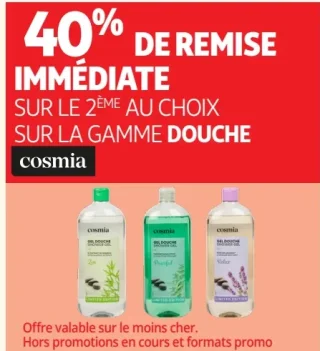 Gamme douche Cosmia