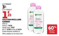 Solution micellaire Garnier