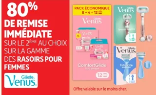 Gamme des rasoirs pour femmes Gillette Venus