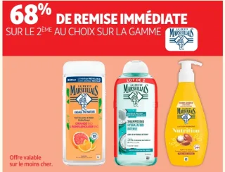 Gamme de soins et shampooings Le Petit Marseillais