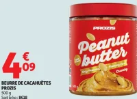 Beurre de cacahuètes Prozis