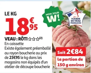 Veau : Rôti