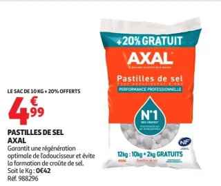 Pastilles de sel AXAL