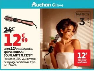 Qilive brosse soufflante Q.7275
