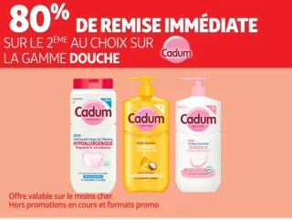 Gamme douche Cadum