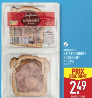 DAYLICIOUS® PÂTÉ EN CROÛTE RICHELIEU