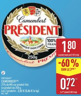 PRÉSIDENT® CAMEMBERT
