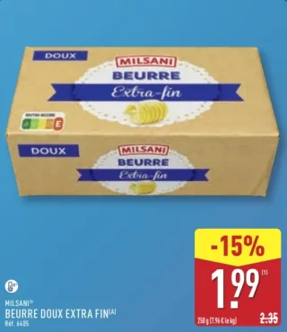 MILSANI® BEURRE DOUX EXTRA FIN