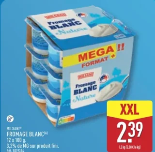 Milsani Fromage Blanc Nature