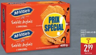 McVitie's Sablés Anglais L'Original