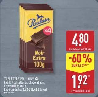 TABLETTES POULAIN® Noir Extra