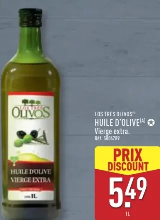 LOS TRES OLIVOS® HUILE D'OLIVE Vierge extra.