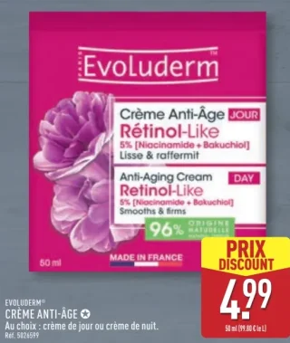 EVOLUDERM CRÈME ANTI-ÂGE
