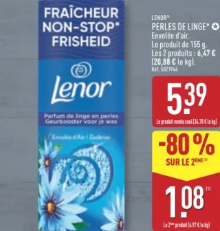 LENOR® PERLES DE LINGE* Envolée d'air