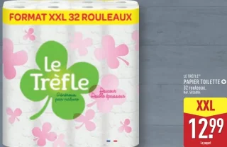 LE TRÈFLE® PAPIER TOILETTE 32 rouleaux