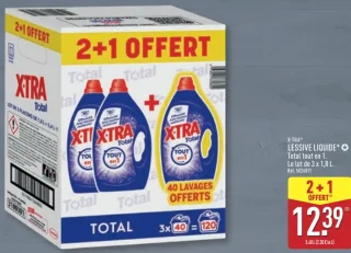 X-TRA Lessive Liquide Total tout en 1