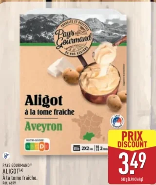 Aligot à la tome fraîche Aveyron Pays Gourmand