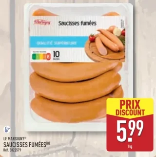 LE MARSIGNY® SAUCISSES FUMÉES