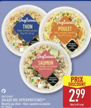 DAYLICIOUS® SALADE BOL HYPERPROTÉINÉE