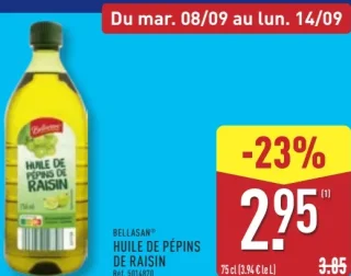 BELLASAN® HUILE DE PÉPINS DE RAISIN