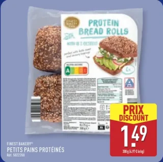 FINEST BAKERY® PETITS PAINS PROTÉINÉS