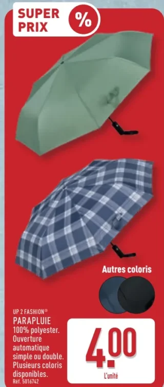 UP 2 FASHION® PARAPLUIE