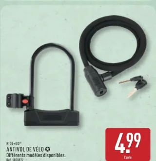 Antivol de vélo Ride+Go