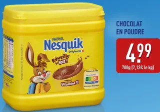 Nestlé Nesquik Original Chocolat en poudre