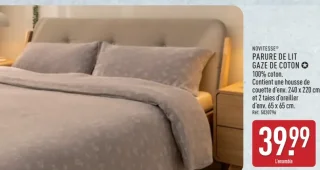 Parure de lit gaze de coton Novitesse