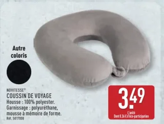 NOVITESSE® COUSSIN DE VOYAGE