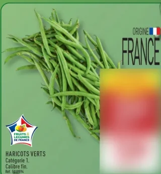 Haricots verts Catégorie 1