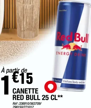 Canette Red Bull
