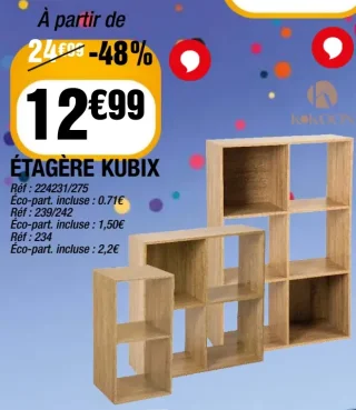 Étagère Kubix