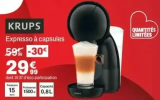 KRUPS Expresso à capsules