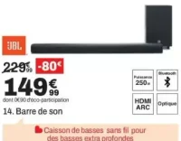 Barre de son JBL SB560