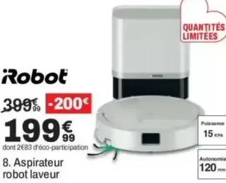 iRobot Aspirateur robot laveur