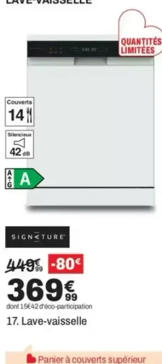 Lave-vaisselle SIGNATURE